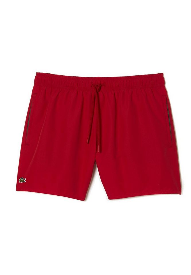 Lacoste Badeshorts Lacoste Herren Badehose SWIMSUIT MH6270 Rouge Rot von Lacoste