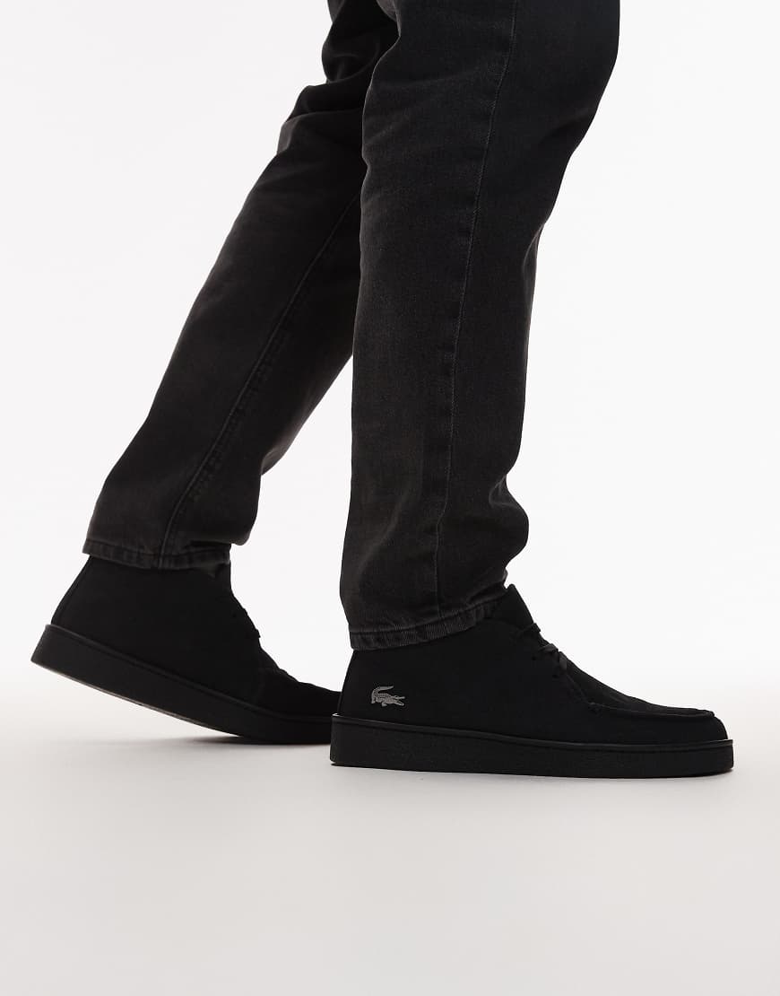 Lacoste - Baseshot - Chukka-Schuhe in Schwarz von Lacoste