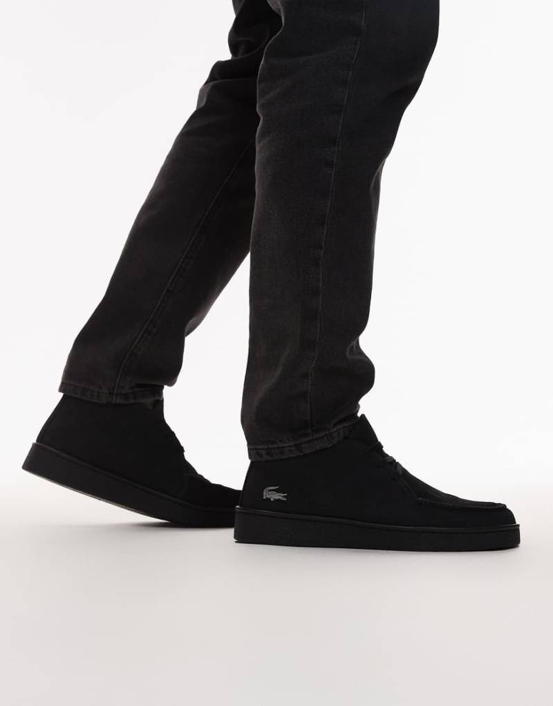 Lacoste - Baseshot - Chukka-Schuhe in Schwarz von Lacoste