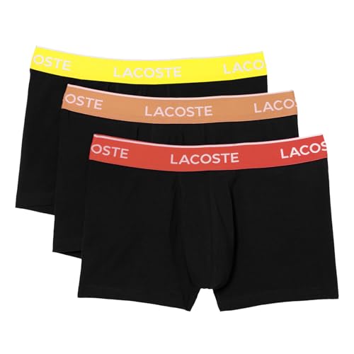 Lacoste - Basic - Retro Short / Pant - 3er Pack (M Schwarz / Watermelon / Pineapple-Spark) von Lacoste