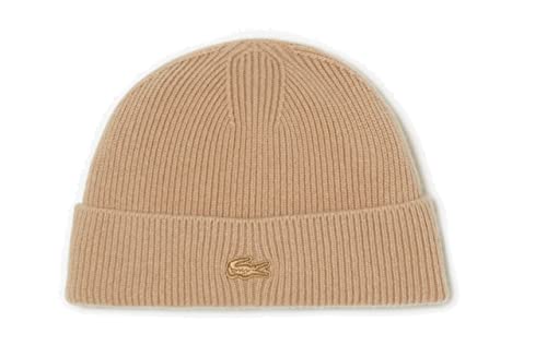 Lacoste Beanie One Size Wool Cashmere Beige von Lacoste