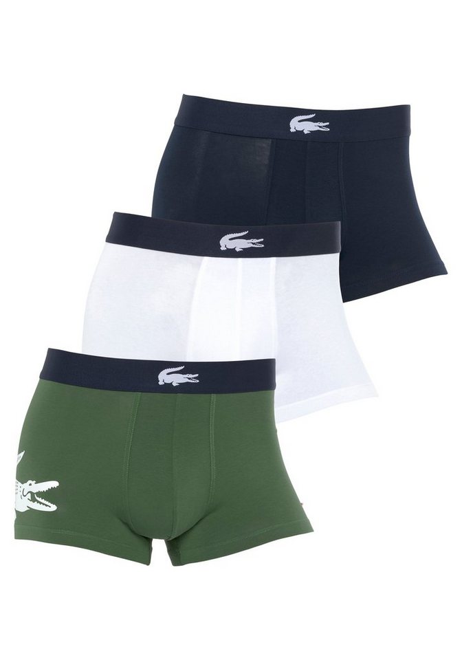 Lacoste Boxer eng Boxershorts Lacoste Herren Premium (Packung, 3-St., 3er-Pack) aus Stretch-Baumwolle im 3er-Pack von Lacoste