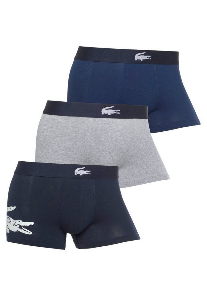 Lacoste Boxer eng Boxershorts Lacoste Herren Premium (Packung, 3-St., 3er-Pack) aus Stretch-Baumwolle im 3er-Pack von Lacoste