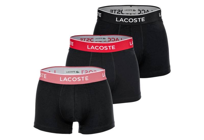 Lacoste Boxer Herren Boxershort 3er Pack Baumwolle (Packung, 3er Pack) von Lacoste