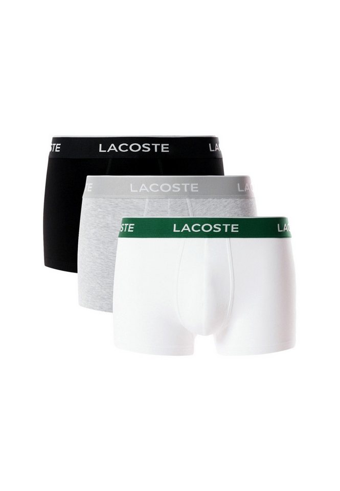 Lacoste Boxershorts Boxershorts Unterhosen 3-Pack (3-St) von Lacoste