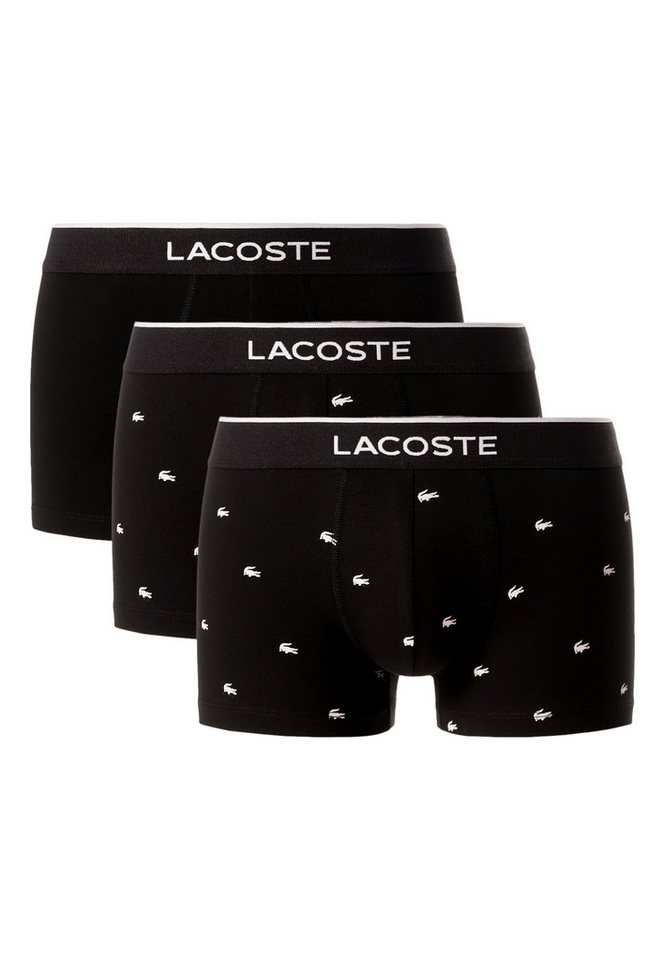 Lacoste Boxershorts Boxershorts Unterhosen 3-Pack (3-St) von Lacoste
