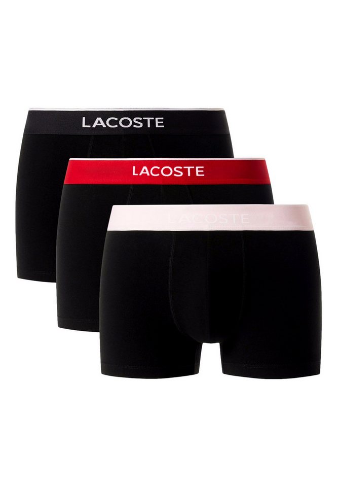 Lacoste Boxershorts Boxershorts Unterhosen 3-Pack (3-St) von Lacoste