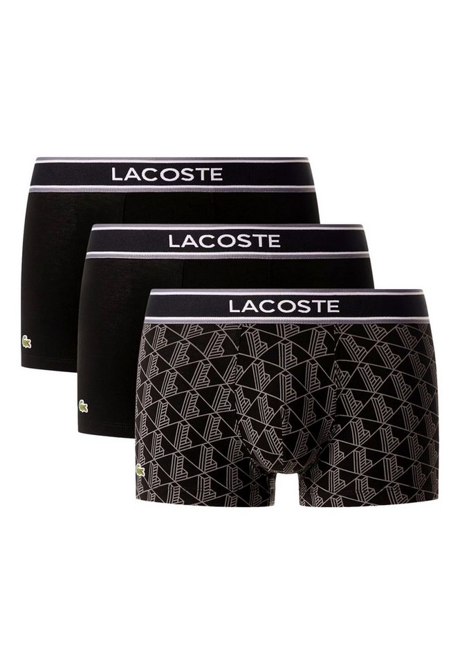 Lacoste Boxershorts Boxershorts Unterhosen 3-Pack (3-St) von Lacoste