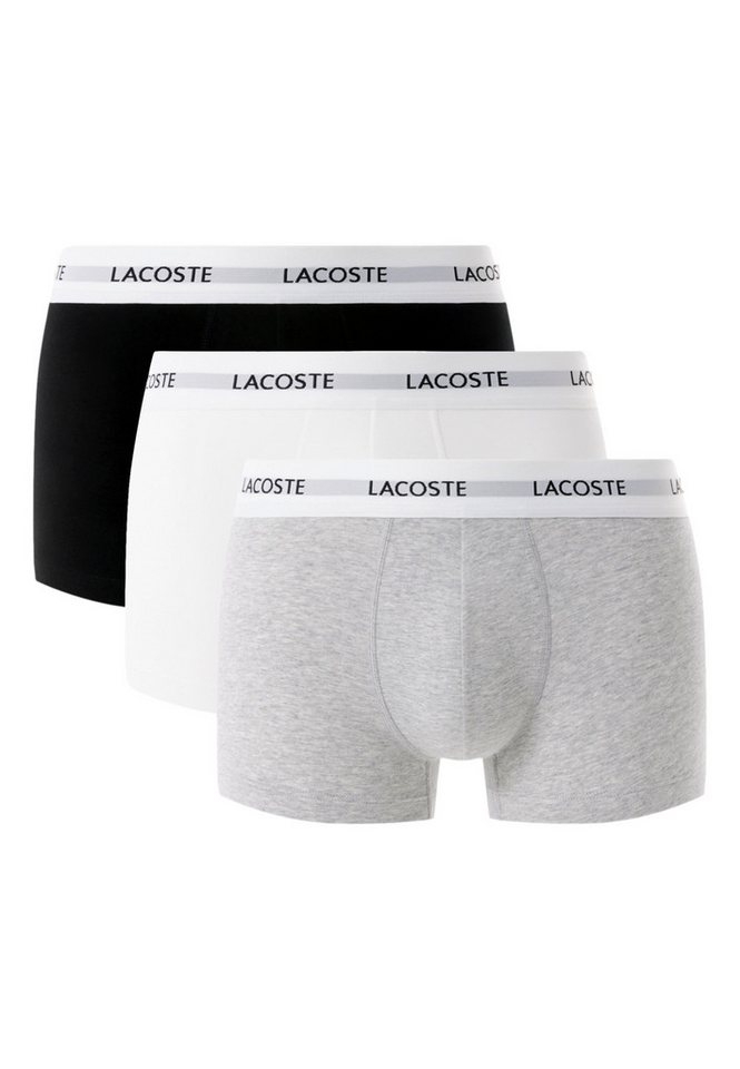 Lacoste Boxershorts Boxershorts Unterhosen 3-Pack (3-St) von Lacoste