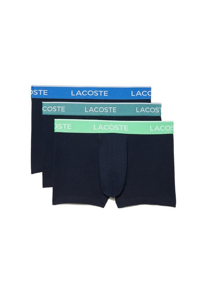 Lacoste Boxershorts Lacoste Herren Boxershorts Dreierpack COURTS 5H3401 ILV Marine Pepper von Lacoste