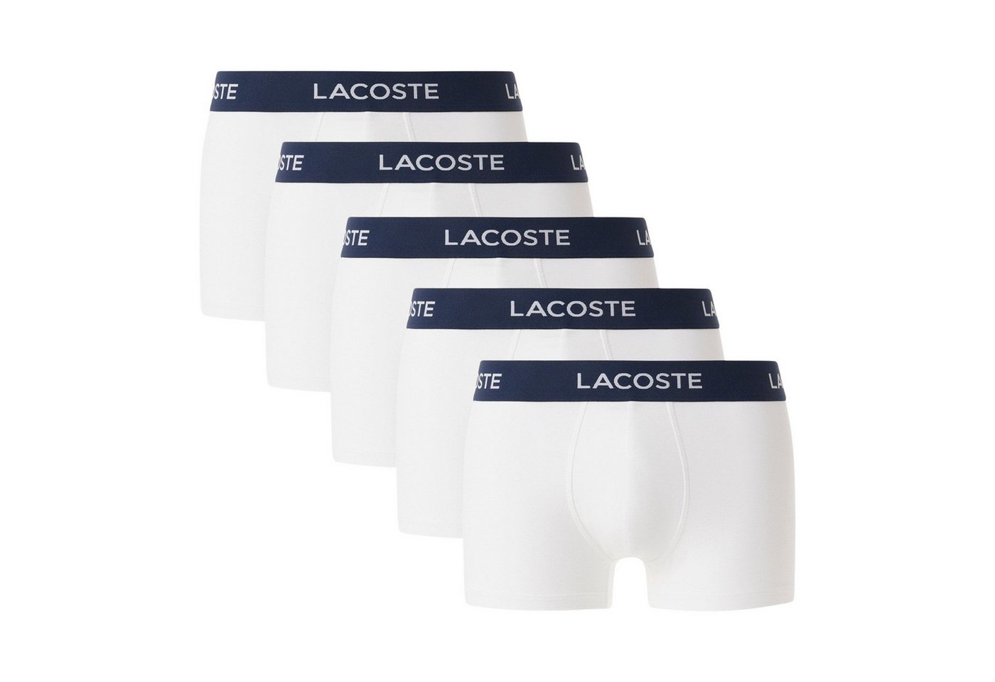 Lacoste Boxershorts Lacoste Stretchcotton Trunk Boxershorts Herren (5er Pack) von Lacoste