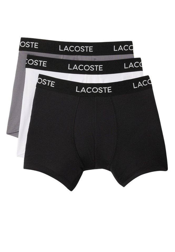 Lacoste Boxershorts Unterhose Trunks 3 Pack (3-St) von Lacoste