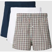 Lacoste Boxershorts in verschiedenen Designs im 3er-Pack in Hellblau, Größe L von Lacoste