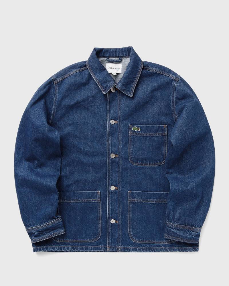 Lacoste CHEMISE CASUAL MANCHES LO men Overshirts blue in Größe:XS Lacoste CHEMISE CASUAL MANCHES LO men Overshirts blue in Größe:XS von Lacoste
