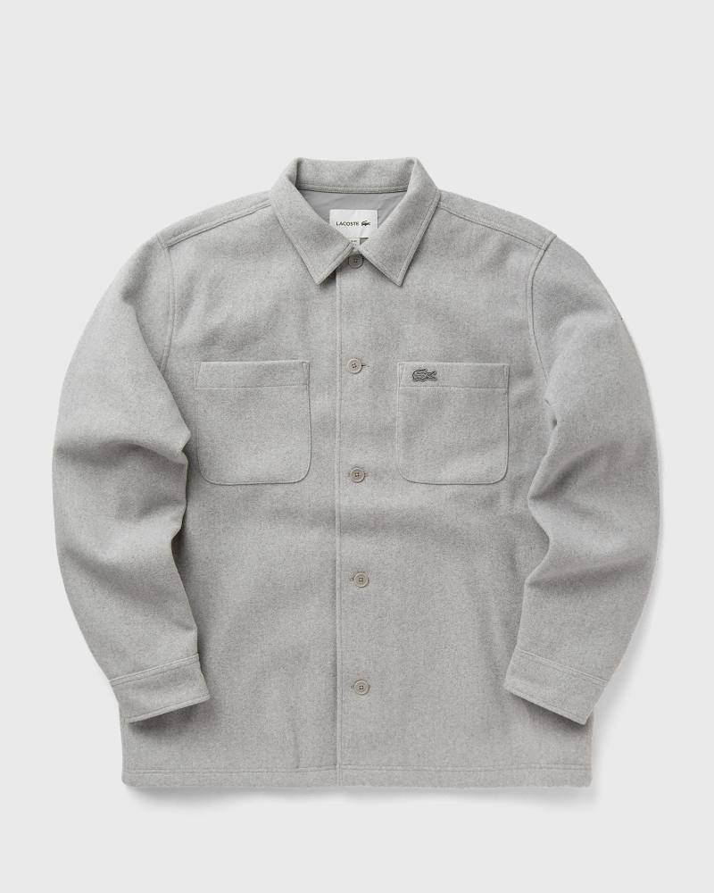 Lacoste CHEMISE CASUAL MANCHES LO men Overshirts grey in Größe:XS Lacoste CHEMISE CASUAL MANCHES LO men Overshirts grey in Größe:XS von Lacoste
