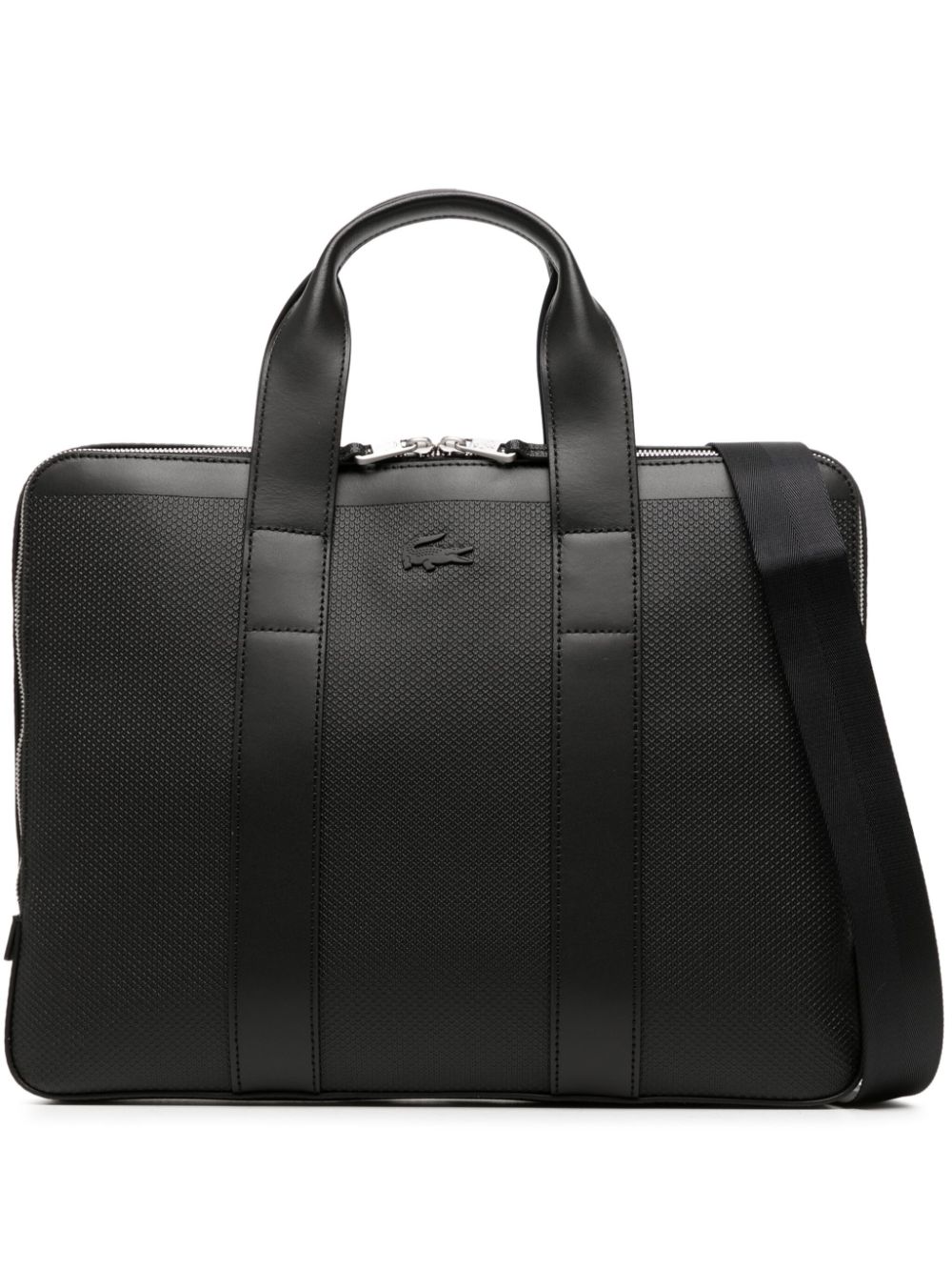 Lacoste Chantaco Laptoptasche mit Logo-Prägung - Schwarz von Lacoste