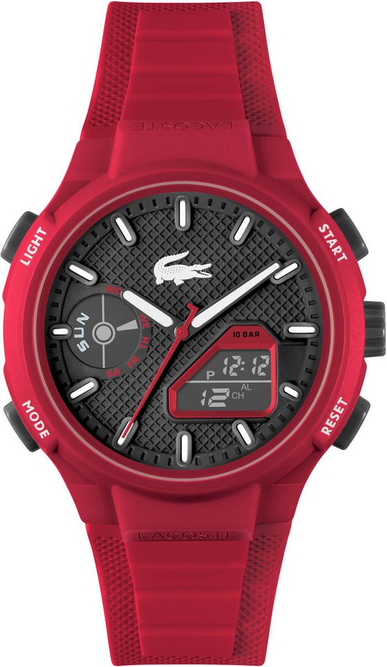 Lacoste Chronograph LC33 2011368, Armbanduhr, Quarzuhr, Herren, analog, digital, Stoppfunktion von Lacoste