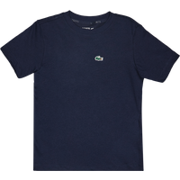 Lacoste Cl Logo Sport Kleinkind T-Shirts - Blau - Größe 122 - 130 CM - Baumwoll-Jersey von Lacoste