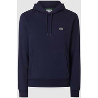 Lacoste Classic Fit Hoodie mit Känguru-Tasche in Marine, Größe M von Lacoste