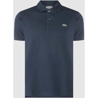 Lacoste Poloshirt mit Label-Stitching in Marine, Größe M von Lacoste