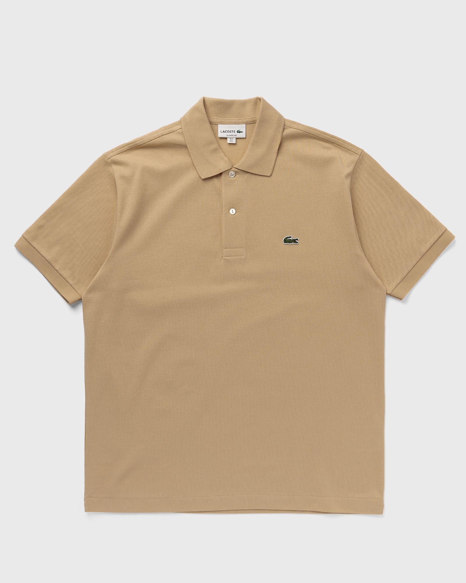 Lacoste Classic Polo Shirt men Polos beige in Größe:S von Lacoste