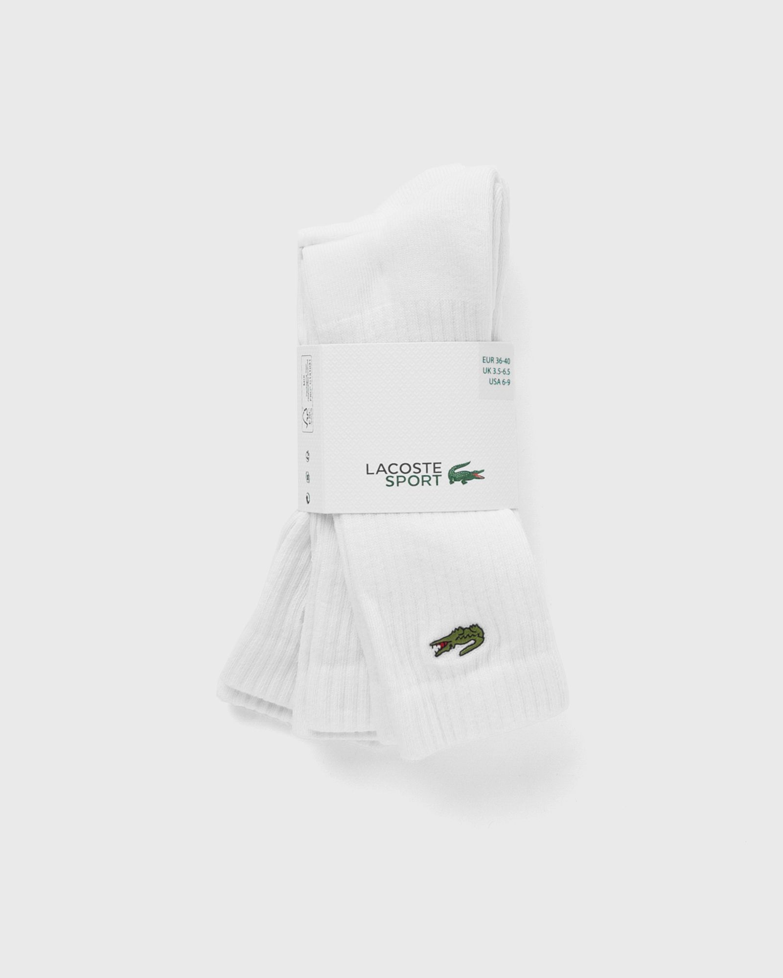 Lacoste Classic Tennis Socks (3Pack) men Socks white in Größe:EU 36-40 von Lacoste