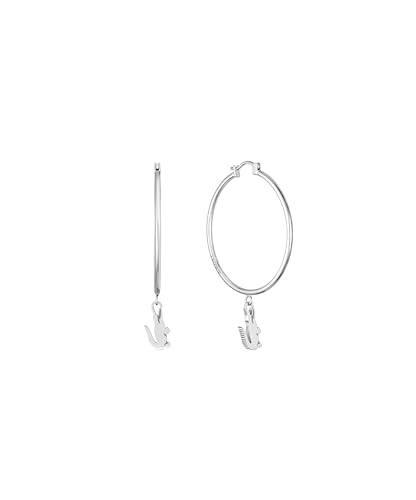 Lacoste Creolen Für Männer und Frauen Kollektion CROCODILE aus Edelstahl mit einem Charm in Form eines Krokodils - Erhältlich aus Gold oder Silber Lacoste Creolen Für Männer und Frauen Kollektion CROCODILE aus Edelstahl mit einem Charm in Form eines Krokodils - Erhältlich aus Gold oder Silber von Lacoste