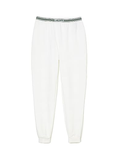 Lacoste Damen 3F1506 Umstands Schlafanzughose, Blanc, von Lacoste