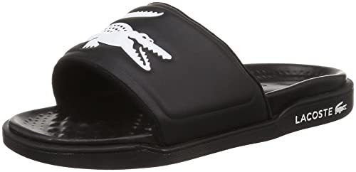 Lacoste Damen 43cfa0040 Slides & Sandalen, Blk Wht, 38 EU von Lacoste