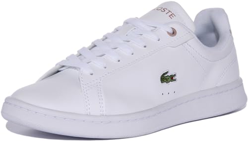 Lacoste Damen 45sfa0083 Kurze Sneaker, Wht Lt Pnk, 37 EU von Lacoste