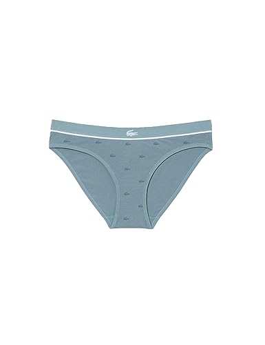 Lacoste Damen 8F1331 Slip, ALLIAGE/BLEU GRIS, L von Lacoste