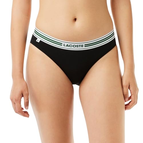 Lacoste Damen 8F1333 Slip, Noir, 50 von Lacoste