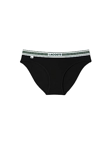 Lacoste Damen 8F1333 Slip, Noir, von Lacoste