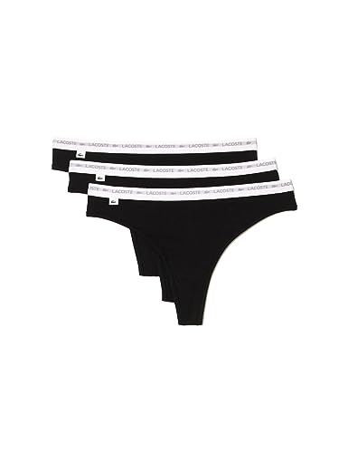 Lacoste Damen 8F1341 G-String, Noir, 32 von Lacoste