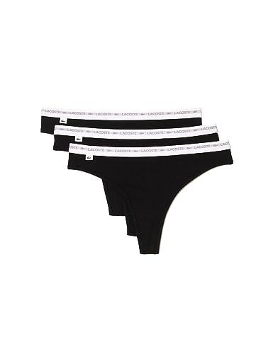 Lacoste Damen 8F1341 G-String, Noir, XS von Lacoste