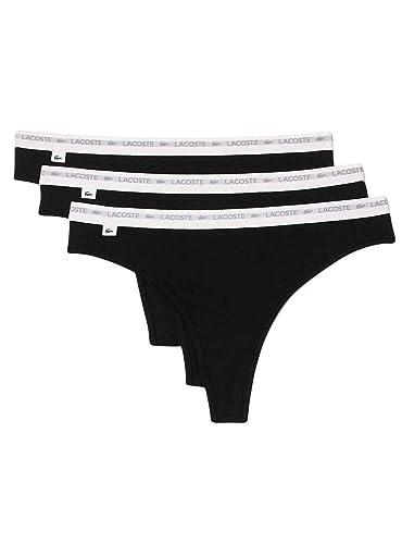 Lacoste Damen 8F1341 G-String, Noir, 32 von Lacoste