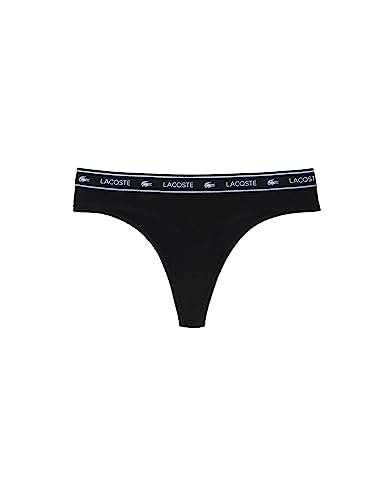 Lacoste Damen 8F1342 G-String, Noir, 3XL von Lacoste