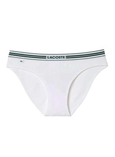 Lacoste Damen 8F8185 Slip, Blanc, von Lacoste