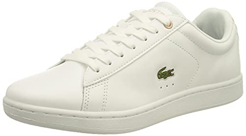 Lacoste Damen Carnaby EVO BL 21 1 SFA Sneakers, Weiss/ROSA (1Y9), 37 EU von Lacoste