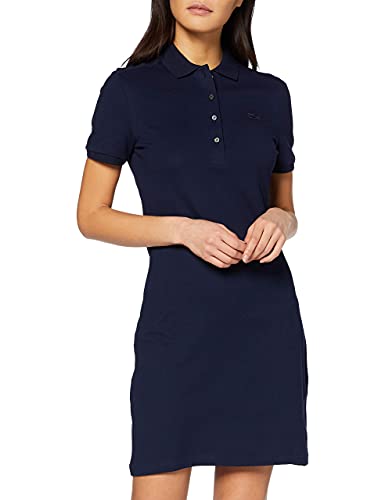 Lacoste Damen Ef5473 Robe, Blau, 46 von Lacoste