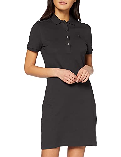 Lacoste Damen Ef5473 Robe, Schwarz, 34 von Lacoste