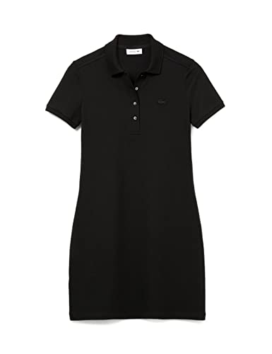 Lacoste Damen Ef5473 Robe, Schwarz, 36 von Lacoste