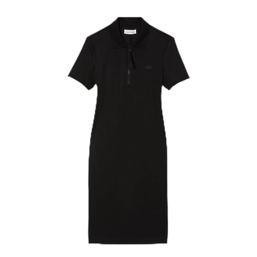 Lacoste Damen Ef3442 Kleid, Schwarz, 38 von Lacoste