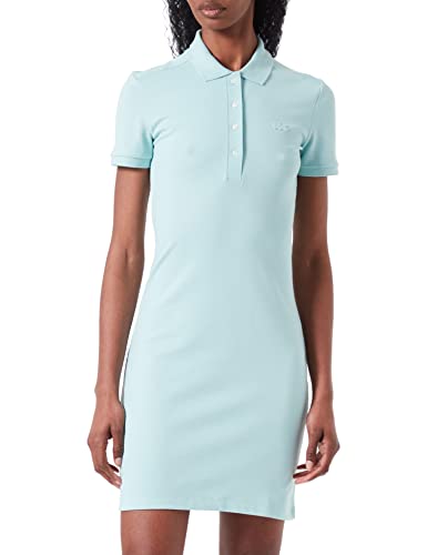 Lacoste Damen Ef5473 Kleider, Mint Pastille, 32 von Lacoste