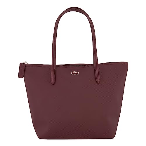 Lacoste Damen Henkeltasche S Shopping Bag, Handtasche,Griff-Tasche,DUNKELROT (M36),Einheitsgröße (One Size) von Lacoste