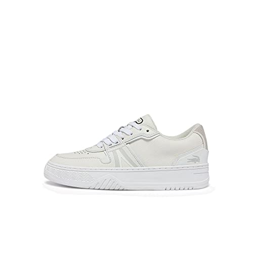Lacoste Damen Low-Top Sneaker L001 0321 1 SFA, Frauen Halbschuhe,Sportschuhe,Freizeitschuhe,Turnschuhe,Laufschuhe,Weiss/Offwhite (65T),39.5 EU / 6 UK von Lacoste