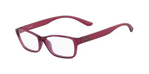 Lacoste Damen L3804B Brillengestelle, Pink (Fuchsia with Glitter Temp), 51 von Lacoste