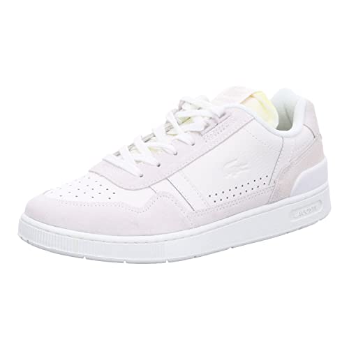 Lacoste Damen Low-Top Sneaker T-Clip 123 1 SFA, Frauen Halbschuhe,Freizeitschuhe,Laufschuhe,schnürschuhe,schnürer,Offwhite (18C),39 EU / 5.5 UK von Lacoste