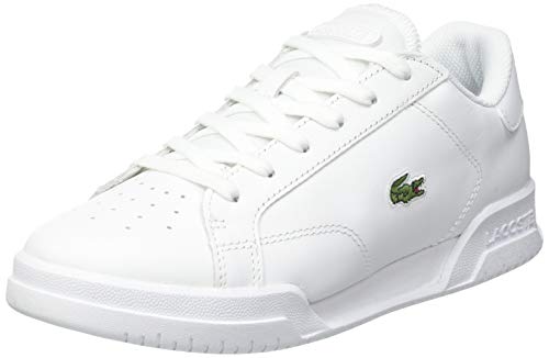 Lacoste Damen Low-Top Sneaker Twin Serve 0721 2 SFA, Frauen Halbschuhe,Ladies,Halbschuhe,straßenschuhe,Turnschuhe,Weiss (21G),40 EU / 6.5 UK von Lacoste