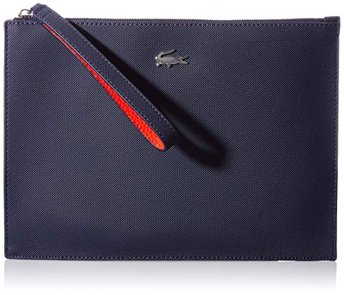 Lacoste Damen NF2791AA Reisezubehör-Brieftasche, Marine 166 Rouge, Einheitsgröße von Lacoste